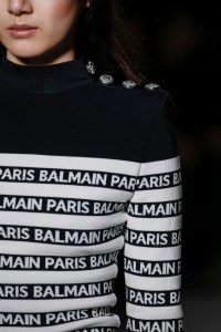 Backstage at Balmain RTW Fall 2018