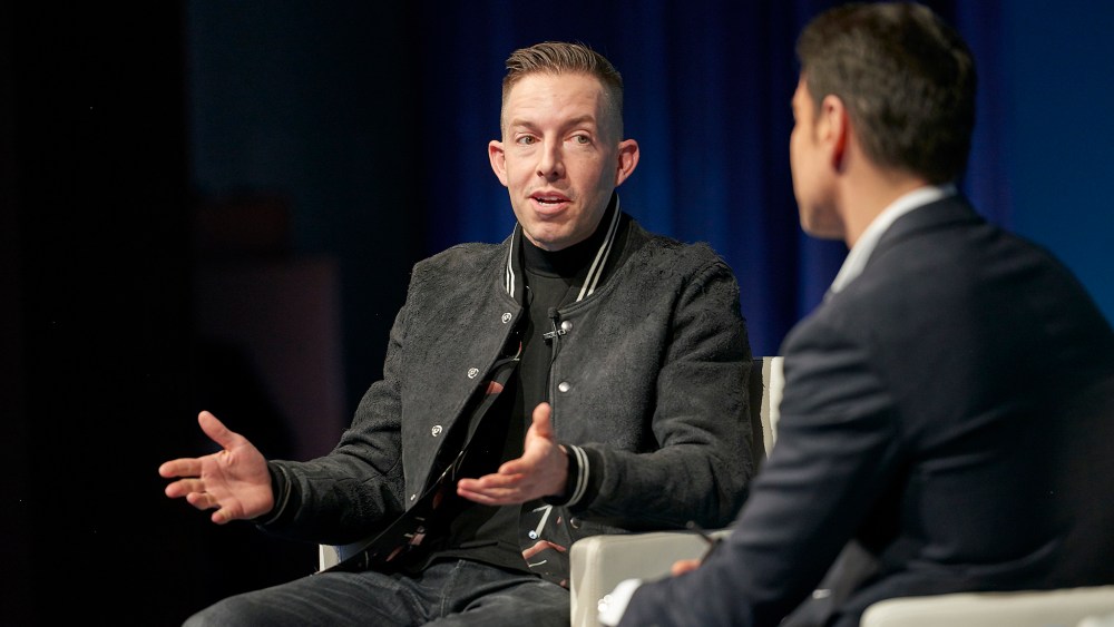 John Elliott speaking at WWD's inaugural Tokyo summit in partnership with Lumine.