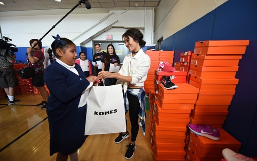 Kohl’s & Vanessa Hudgens Surprise Students with New Shoes