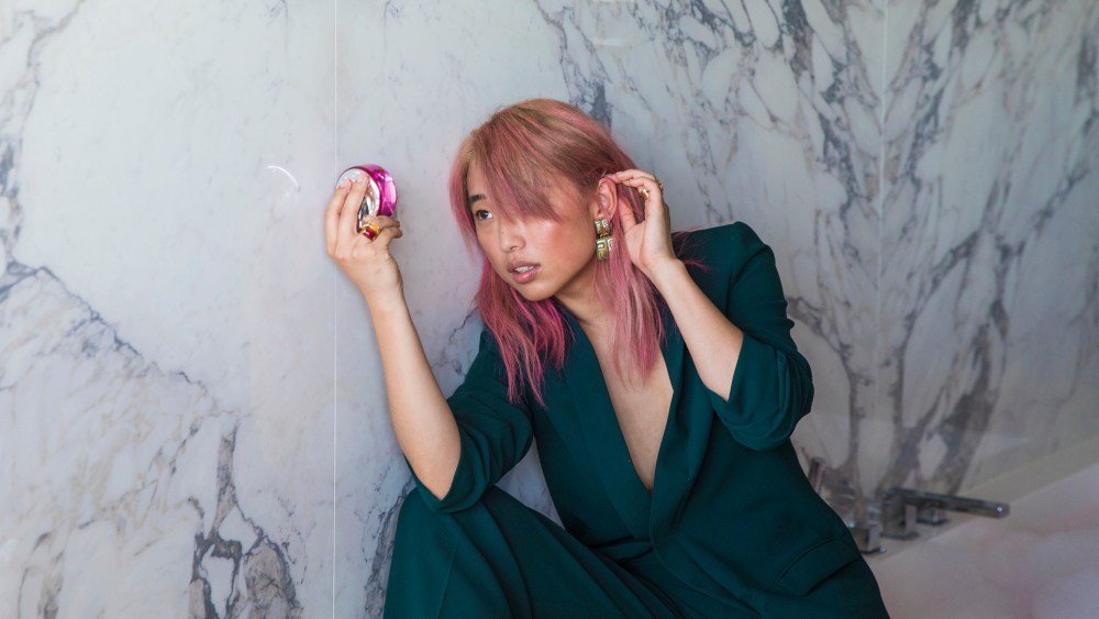 Margaret Zhang is one of three influencers tapped by Bulgari Parfums to appear in the digital campaign for Omnia Pink Sapphire.