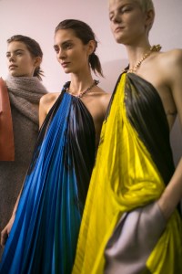 Backstage at Poiret RTW Fall 2018