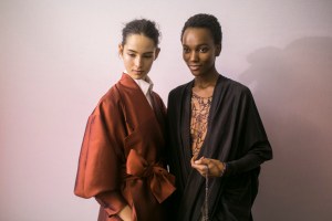 Backstage at Poiret RTW Fall 2018