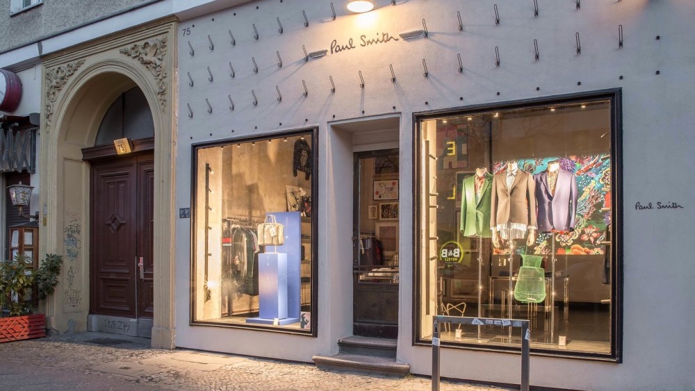Paul Smith's Berlin store on Potsdamer Strasse.