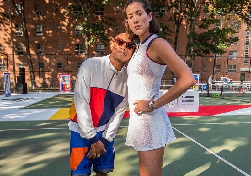 Adidas & Pharrell Williams Holds Court New York City