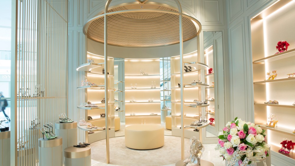 Rene Caovilla flagship in Dubai