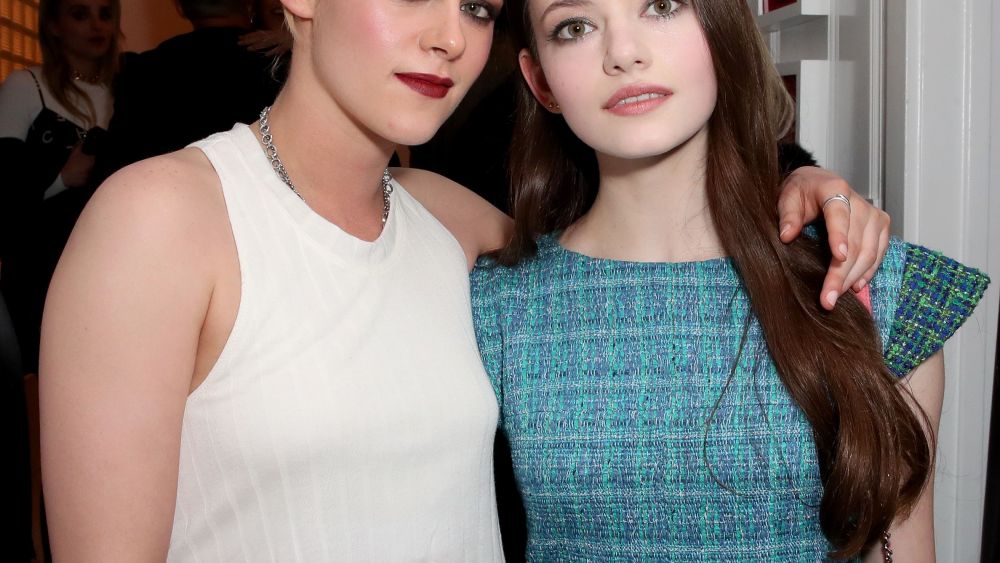 Kristen Stewart and Mackenzie FoyChanel Beauty House Debut, Inside, Los Angeles, USA - 28 Feb 2018