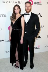 Analeigh Tipton and Jake McDormanElton John AIDS Foundation Academy Awards Viewing Party, Arrivals, Los Angeles, USA - 04 Mar 2018