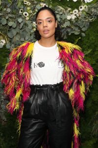 Tessa ThompsonJanelle Monae 'Fem the Future' Brunch, Arrivals, Los Angeles, USA - 02 Mar 2018