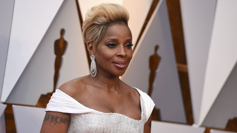 Mary J. Blige arrives at the Oscars, at the Dolby Theatre in Los Angeles90th Academy Awards - Arrivals, Los Angeles, USA - 04 Mar 2018