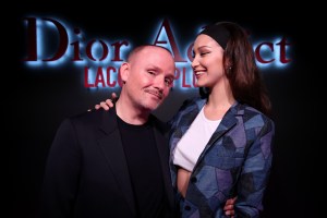 Peter Philips and Bella HadidDior Addict Lacquer Plump event, Arrivals, Los Angeles, USA - 14 Mar 2018