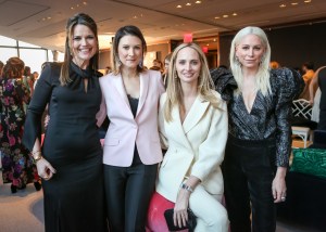 Savannah Guthrie, Lizzie Tisch, Lauren Santo Domingo and Jennifer Fisher