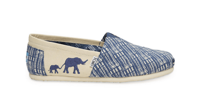 Toms and the Clinton Foundation Fight Save Elephants