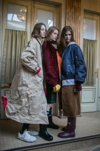 Backstage at Undercover RTW Fall 2018
