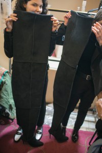Backstage at Y/Project RTW Fall 2018