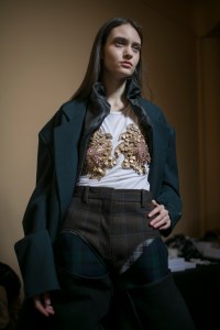 Backstage at Y/Project RTW Fall 2018
