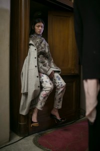 Backstage at Y/Project RTW Fall 2018