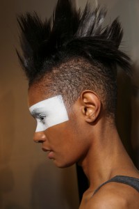 Backstage at Yohji Yamamoto RTW Fall 2018