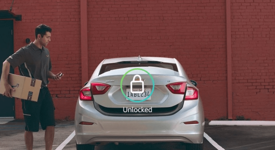 Amazon, car, delivery