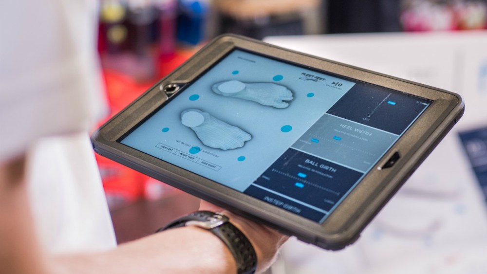 Volumental foot scanner data has provided a peek into reopening, showing massive regional differences and providing a look into a possible footwear sizing future.