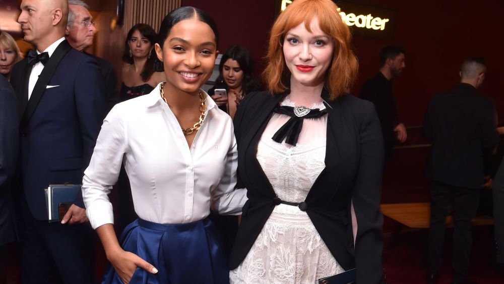 Yara Shahidi and Christina Hendricks