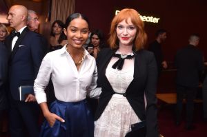 Yara Shahidi and Christina Hendricks