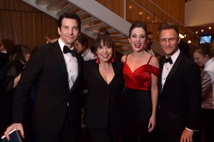 Andy Karl, Jessica Bosk, Laura Osnes and Nathan Johnson