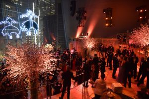 The scene at the Brooks Brothers Bicentennial Celebration.