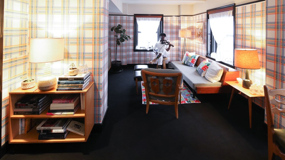 The Hotel Man Repeller pop-up at the Freehand New York.