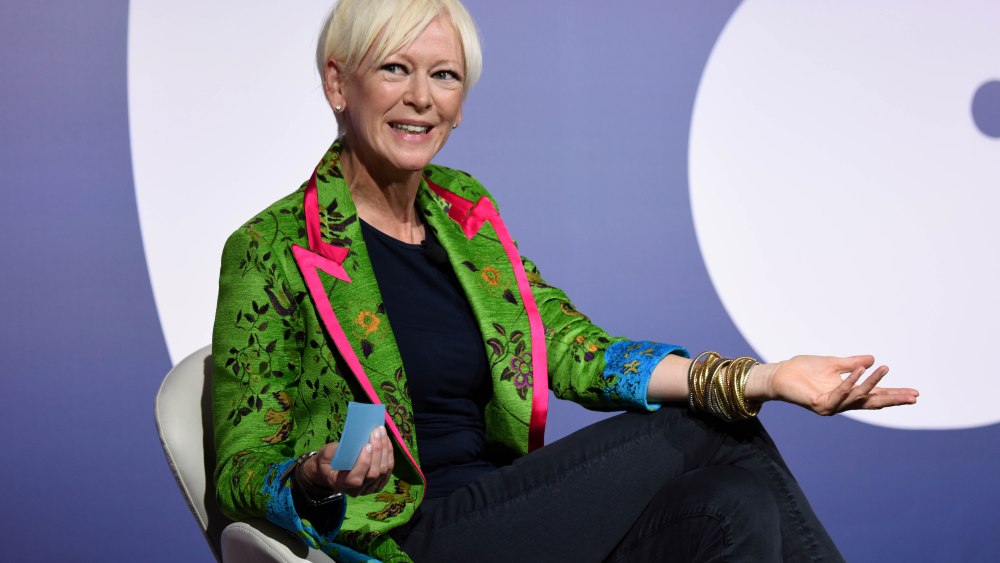 Joanna Coles (Chief Content Officer, Hearst)Town Hall Series: Snap's Imran Khan with HBO's Richard Plepler in conversation seminar, Advertising Week New York 2017, PlayStation East Stage, PlayStation Theater, New York, USA - 28 Sep 2017
