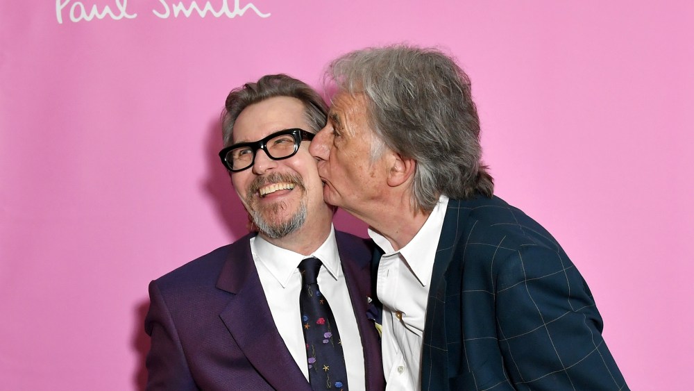 Gary Oldman and Paul SmithSir Paul Smith x Gary Oldman Cocktails Chateau Marmont, Los Angeles, USA - 10 Apr 2018