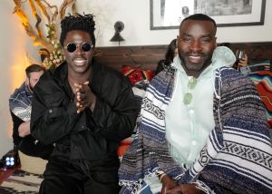 Moses Sumney, Jacob BanksDior Sauvage party, Pioneertown, USA - 12 Apr 2018
