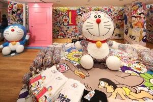 Takashi Murakami at Uniqlo.