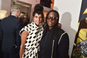 Racquel Chevremont and Mickalene ThomasTribeca Ball, New York, USA - 09 Apr 2018