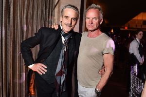 Jeremy Irons and Sting