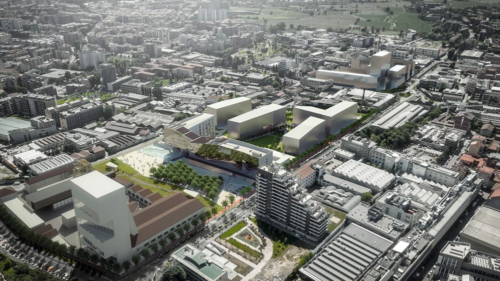 A rendering of the Symbiosis project in Milan's southern area.A rendering of the Symbiosis project.