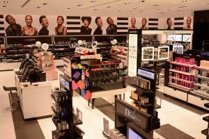 A Sephora store with an accent on diversity