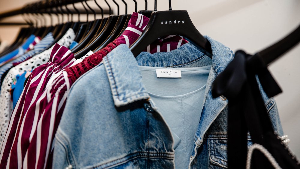 Details of the Sandro store