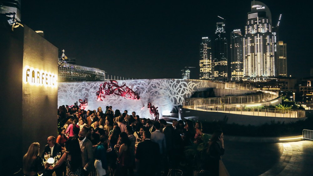 Farfetch Celebrates launch in the Middle East.