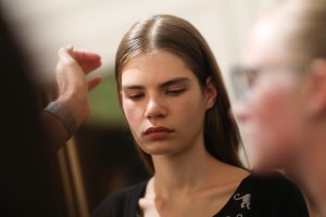 Backstage at Oscar de la Renta Resort 2019