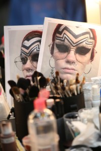 Backstage at Gucci Cruise 2019