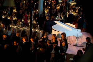 The atmosphere at the Whitney Gala.
