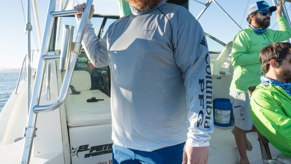 Luke Combs in a still from his video for Columbia Sportswear.