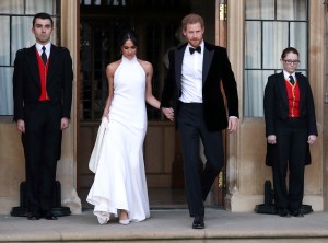 Meghan Markle (in Stella McCartney)