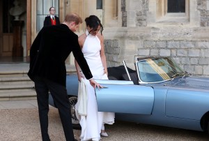 Meghan Markle (in Stella McCartney)