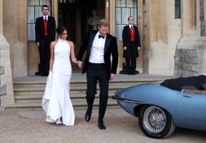 Meghan Markle (in Stella McCartney)