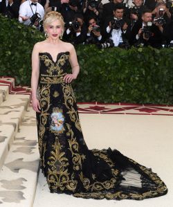 Emilia Clarke, Met Gala 2018