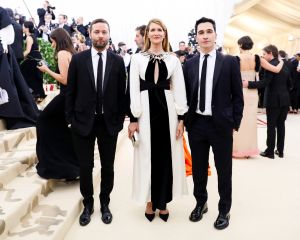 Jack McCollough, Laura Dern in Proenza Schouler, and  Lazaro Hernandez Met Gala 2018