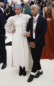 Helen Lasichanh and Pharrell Williams, Met Gala 2018