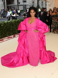 Tracee Ellis Ross in Michael Kors and Repossi jewelry, Met Gala 2018