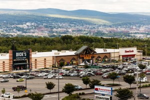 shopping center parking lot mall
